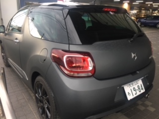 DS３　試乗車ついてご紹介