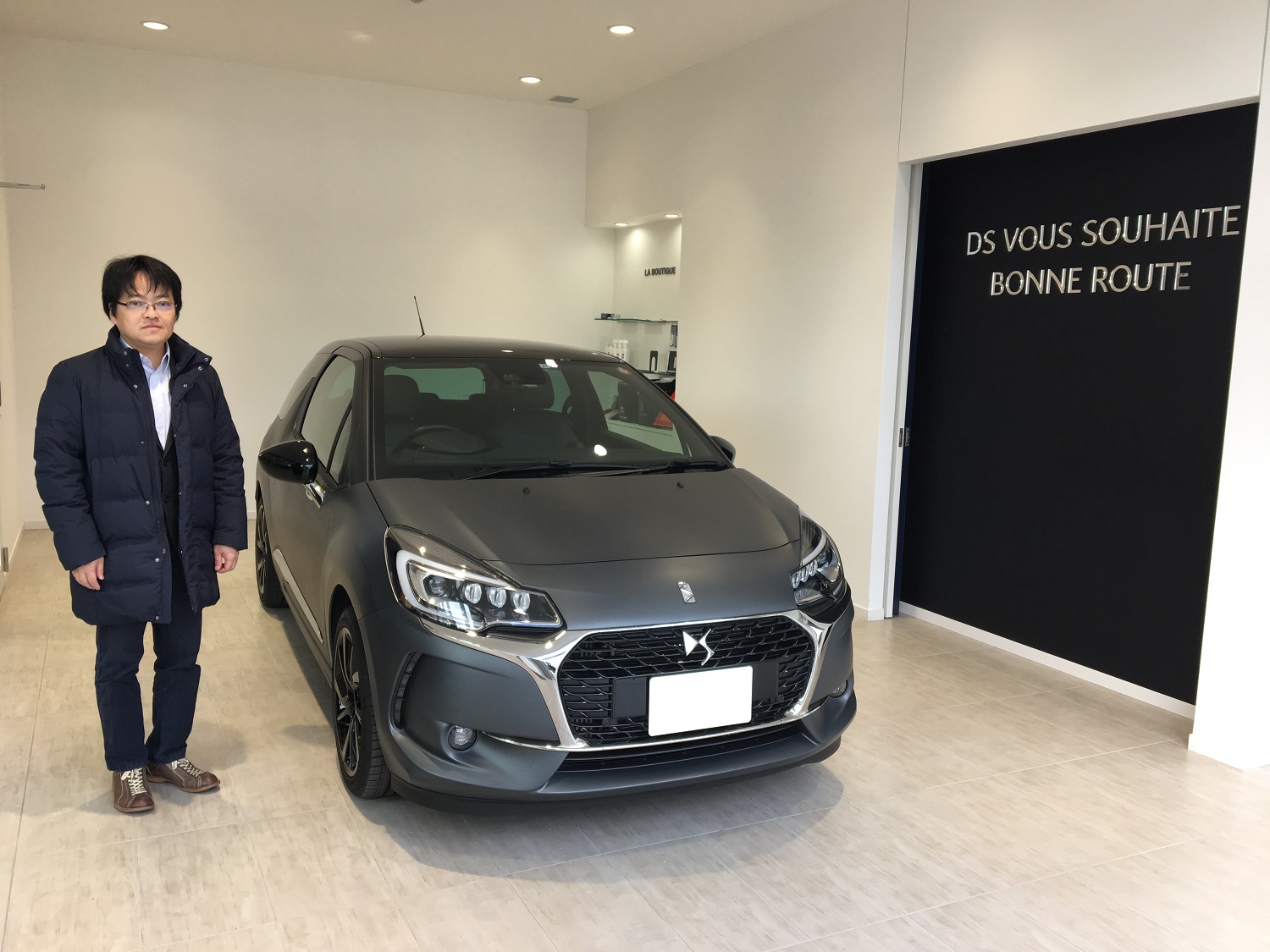 DS3 DARK SIDEご納車です。