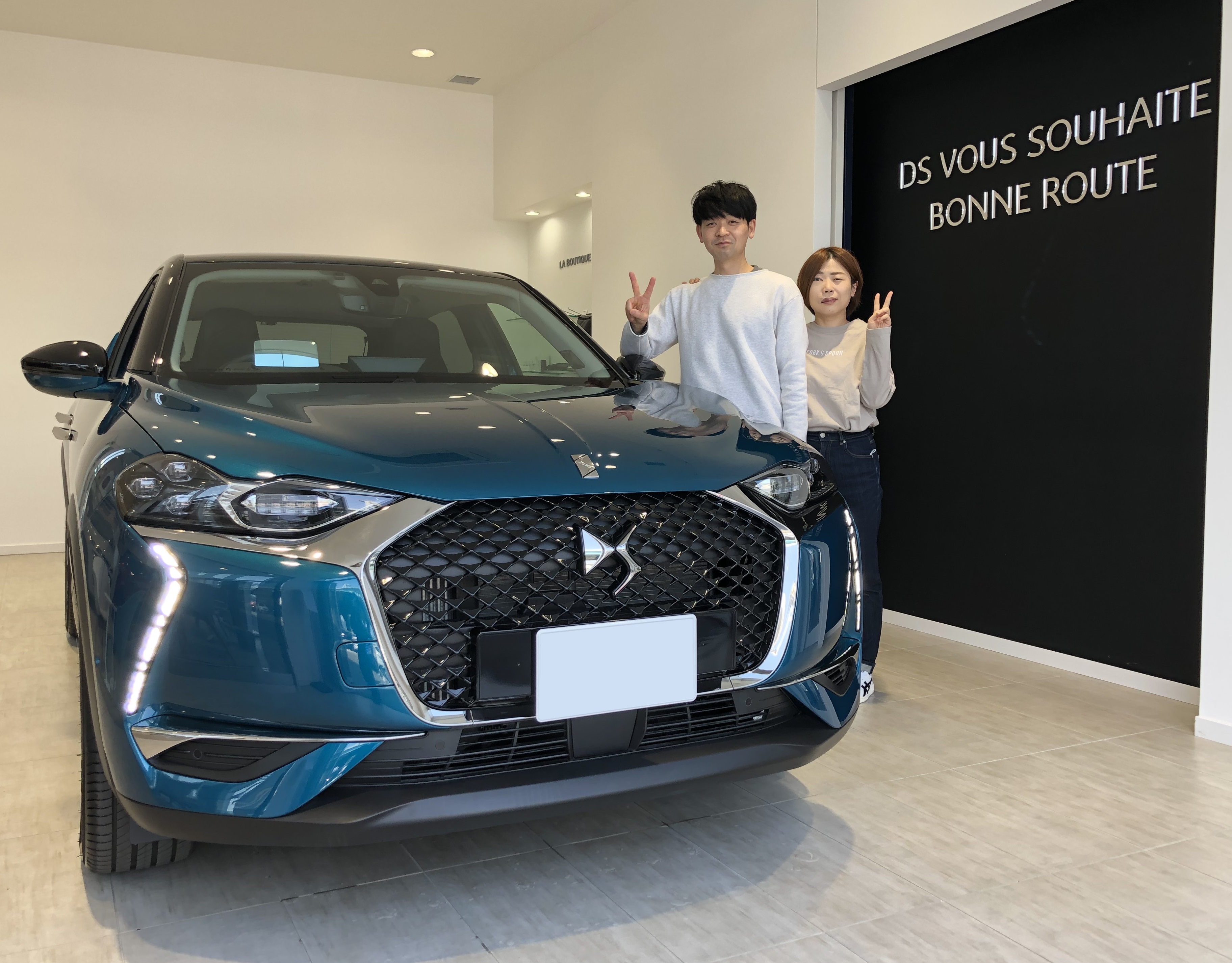 DS3 CROSSBACK ご納車です。