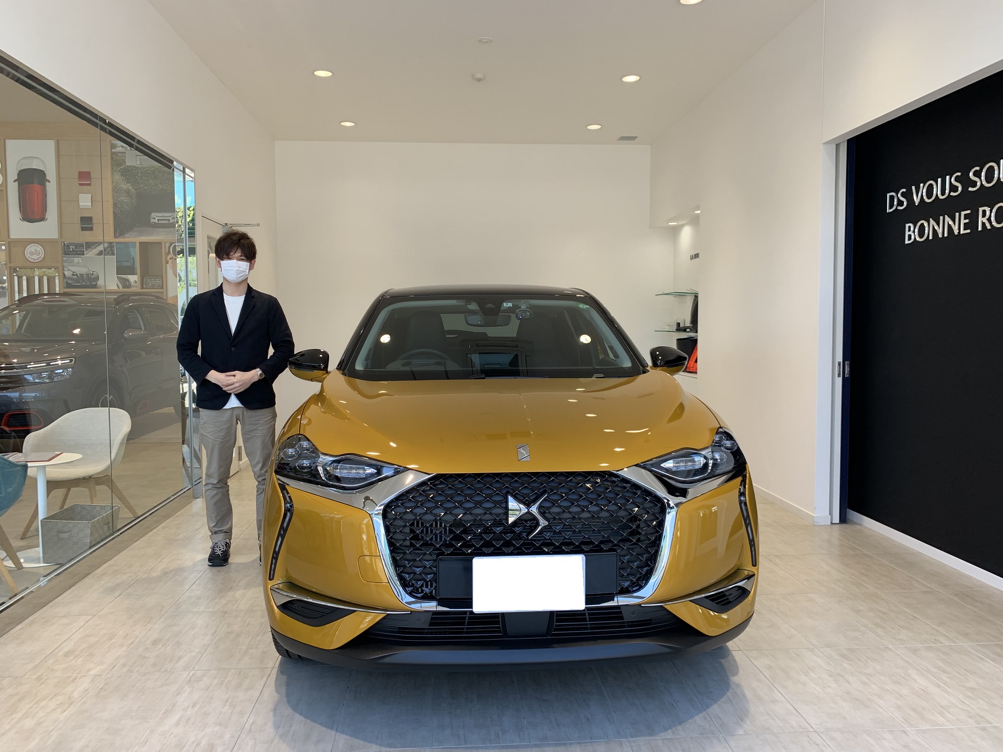 DS3CROSSBACKご納車です