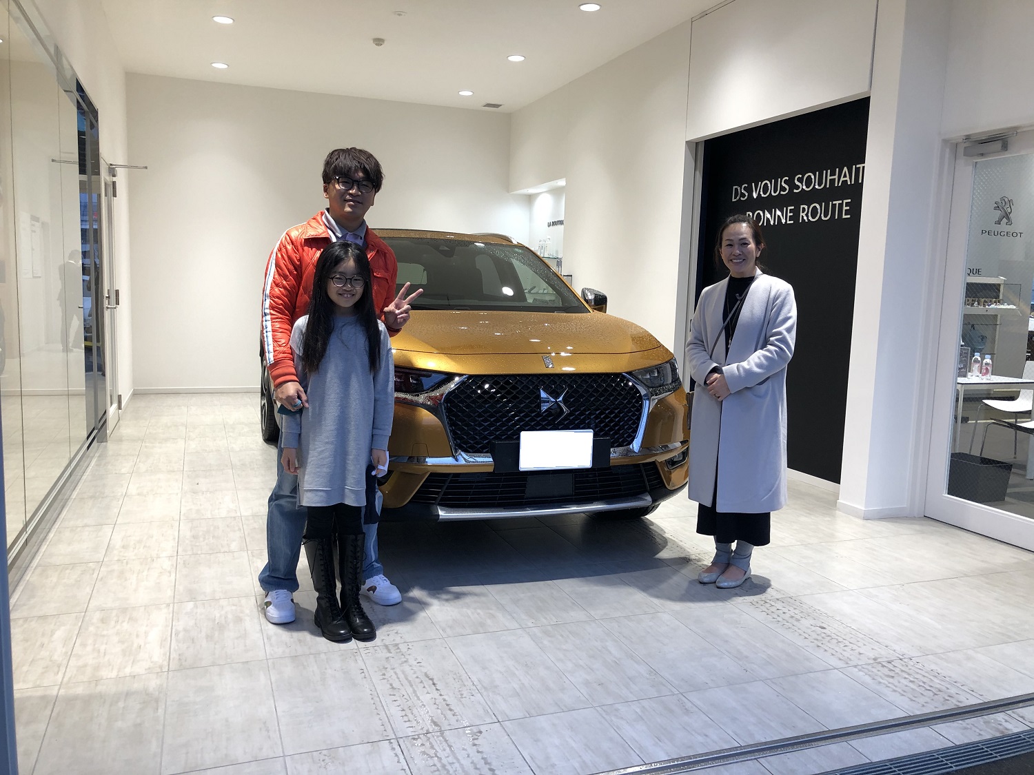 DS7 CROSSBACK GrandChic ご納車です。