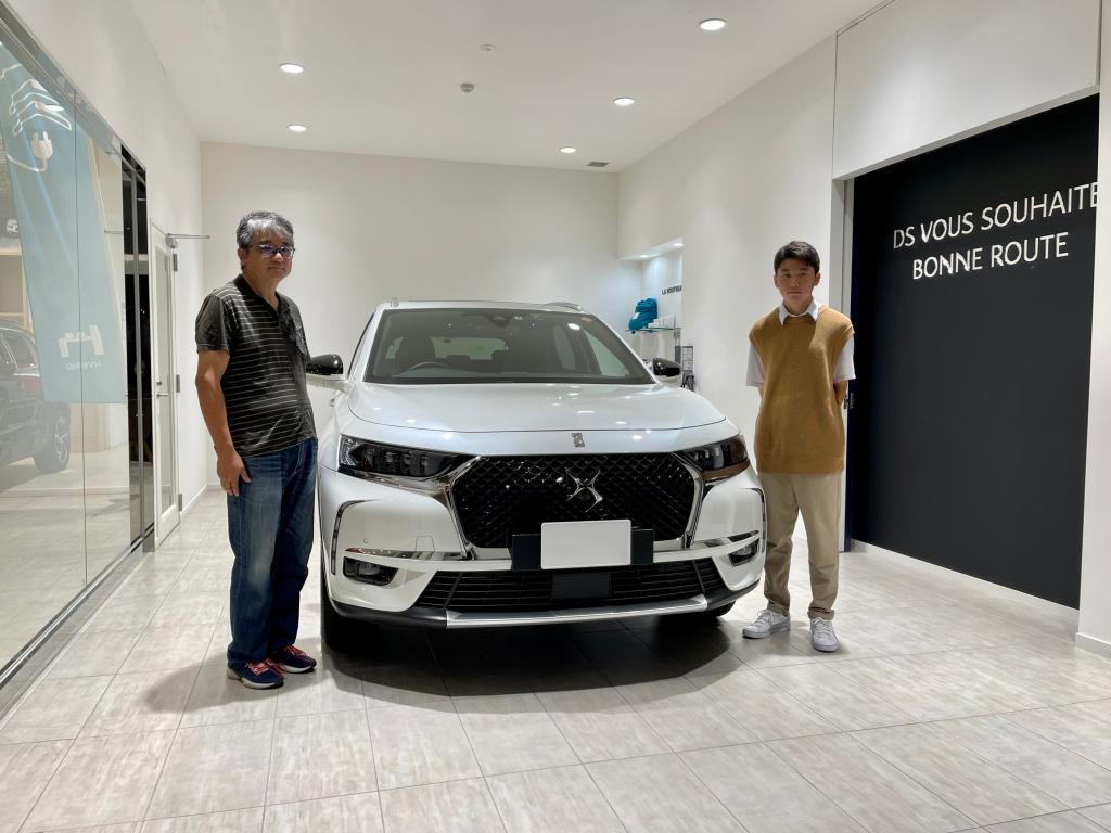 DS 7 CROSSBACK Grand Chic BlueHDi ALEZAN　ご納車式