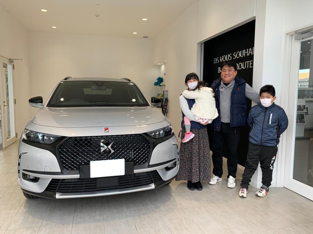 DS7 CROSSBACK Performance Line 納車式